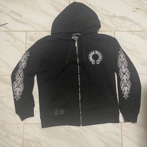 Chrome hearts zip up
